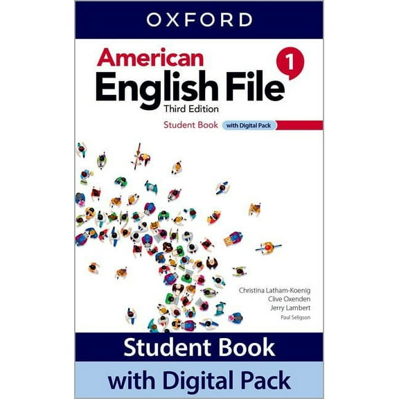 American English File 3e Student Book Level 1 Digital Pack, (Paperback)