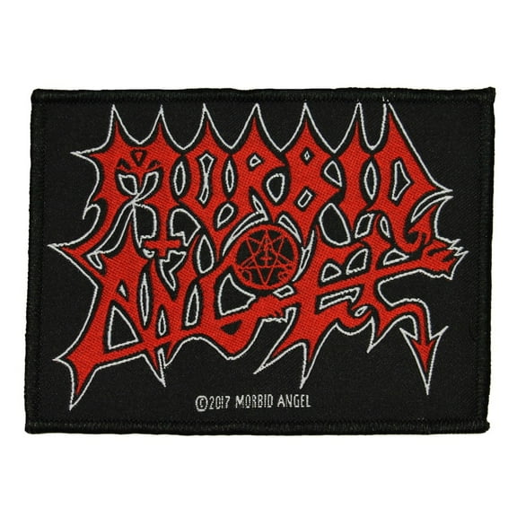 Morbid Angel Patch Band Logo new Official Black Woven Sew on