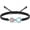Colorful, variant on Infinity Heart Urn Bracelet for Ashes Pets Dog Cat Paw Print Cremation Jewelry Keepsake Braided Rope Adjustable Bangle Memorial Gift for Women Men