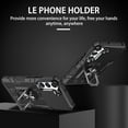 thumbnail image 2 of HCTian Compatible with Samsung Galaxy S22 Plus, PC+TPU Hybrid Case with Built-in Kickstand Rugged Hybrid Ultra Slim Full Body Bumper Shockproof Cover Case for Samsung Galaxy S22 Plus, 2 of 9