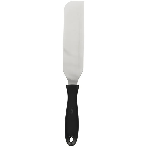 Wilton Wide Stainless Steel Spatula, 13-inch (33 cm), Silver and Black