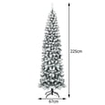 thumbnail image 2 of Árbol de Navidad Costway Planta Artificial 2.25m 641 Ramas No Iluminado, 2 of 7
