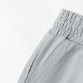 thumbnail image 3 of Men's Bermuda Short Pants Thin Straight Leg Casual Shorts Summer Multi Pocket Zipper Shorts, 3 of 7