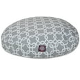 thumbnail image 2 of Majestic Pet Links Round Dog Bed Treated Polyester Removable Cover Gray Large 42 x 42 x 5, 2 of 6