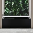 thumbnail image 5 of Voltaire 54" x 30" Left-Hand Drain Alcove Bathtub with Apron in Matte Black, 5 of 12
