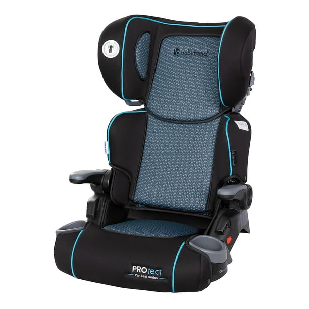 Baby Trend Protect Silla elevadora plegable 2 en 1 para automóvil, Aqua Tech
