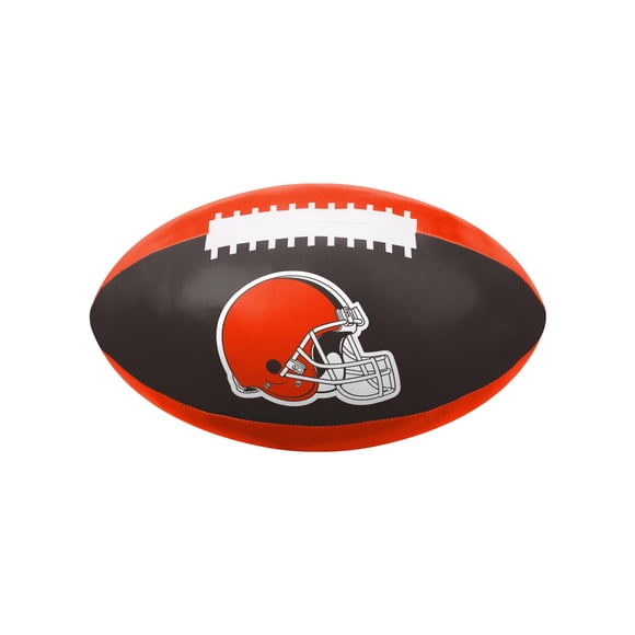 Pelota de fútbol FOCO Cleveland Browns NFL de PVC suave de 30 cm