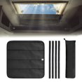 thumbnail image 1 of Skylight Shade Stay Comfortable And Rv Skylight Cover Cool Inside Camper Foldable Magnets RV Blackout Ventilation 41*41 magnets, 1 of 8