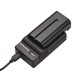 thumbnail image 4 of Y Batería de Cámaina NP-F550/ NP-F570 Y Kit de Cargador 1pc 7.2V 2600MAH Batería Recargable Grande Con Reemplazo de cable USB para NP-F550 F570 F750 F770 F960 F970, 4 of 7