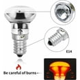 thumbnail image 4 of Ampoules De Lampe À Lave R39 E14 40w, Petites Ampoules De Lampe À Lave À Réflecteur Ses À Vis Edison, Blanc Chaud 2800k R39 À Intensité Variable (Lot De 2) Zhuoxuan, 4 of 5