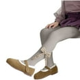 thumbnail image 2 of Baby Toddler Girls Tights Cute Bowknot Knit Cotton Leggings Stockings Cotton Winter Elastic Warm Pantyhose Gray l, 2 of 5