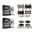 thumbnail image 1 of TEC Front Rear Ceramic Brake Pads Kit for Car Cadillac CT6 KTC-100220, 1 of 10