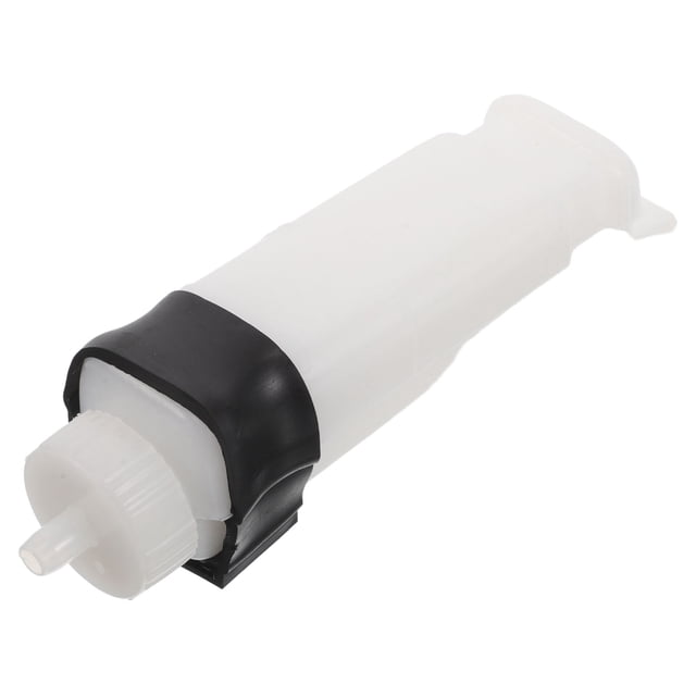 Shisuyan Réservoir d'Expansion de Liquide de Refroidissement pour Moto hors Route Brouillée, Contenant Antigel pour Débordement pour Modification et Remplacement de Moto Tout-Terrain 200 ml