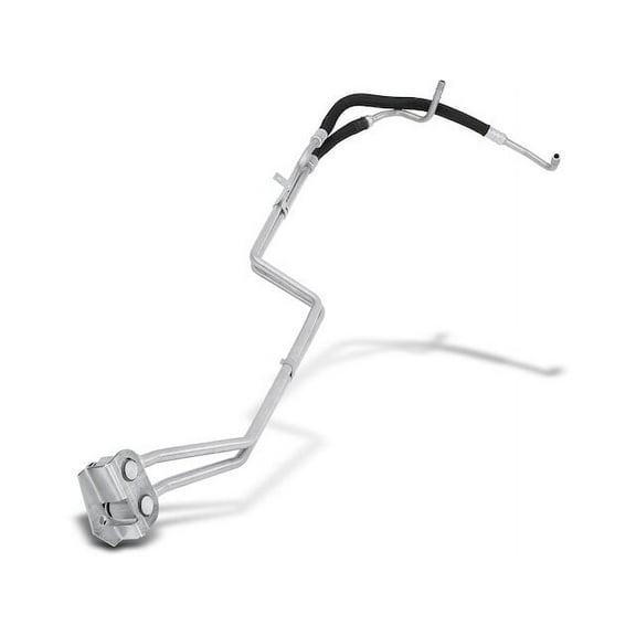 Transmission Oil Cooler Line 1 - Compatible with 2011 - 2016 Ford F-550 Super Duty 6.7L V8 2012 2013 2014 2015