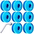 thumbnail image 2 of Tanzfrosch 8 Roues de Patin à Roulettes avec Roulements Roues Lumineuses pour Patinage à Double Rangée et Skateboard 82A 32mm x 58mm, 2 of 4