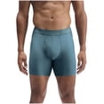 thumbnail image 3 of Men's Under Armour 3-pack Performance Tech 6-in. Boxer Briefs Color: Steel Size: L, 3 of 4