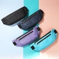 thumbnail image 5 of Bolso corriente de la cintura de la moda de la aptitud de los deportes del bolso de la cintura, cintura ajustable del bolso resistente del teléfono del sudor, 5 of 5