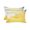 White Gray Yellow, variant on Waterproof Outdoor Throw Pillows with Inserts 16"x16" Set of 2, Yellow Grey Soft Decorative Pillowcases for Couch Bedroom, Abstract Modern Oil Painted Art Pillow Covers for Sofa Living Room