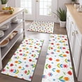 thumbnail image 2 of Pioneer Flower Floral Print Pattern Kitchen Rugs Sets Of 3,Kitchen Runner Rugs Non Skid Washable,Decorative Kitchen Floor Mats for Kitchen,Sink,Laundry,17X30 Inch + 17X47 Inch + 17X59 Inch, 2 of 6