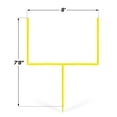 thumbnail image 5 of GoSports PRO Kick Challenge Field Goal Post Set with 2 Footballs and Kicking Tee - Life Sized Backyard Field Goal for Kids & Adults, 5 of 6