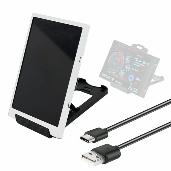 GJX 3.5 in IPS Screen Type C Secondary Screen Mini Computer Monitor