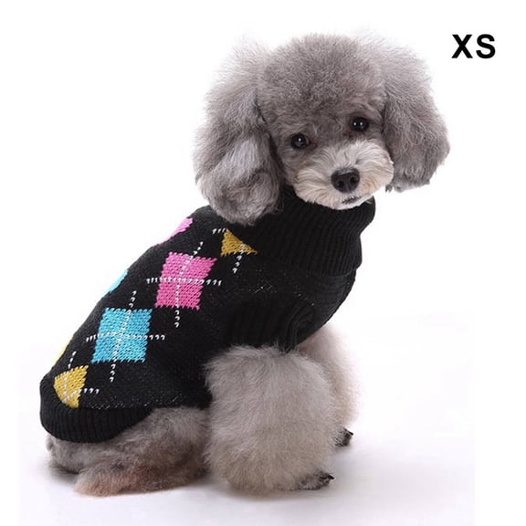 ELORIAH Dog Sweater,Ideal for Cold Weather Dog Clothes,Easy to Put On and Take Off Puppy Clothes