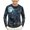 01 Blue, variant on Boys Halloween Shirt 3/4 Sleeve Graphic T Shirt Spooky Print Kids Fall Party Outfit Skeleton Pumpkin Gothic Style Casual Top,3-4 Years,Multicolor