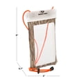 thumbnail image 4 of Mossy Oak Waterproof Phone Pouch, Bottomland Camouflage Exotic Orange, 4 of 10