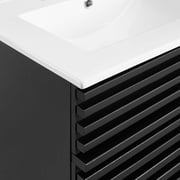 Render Bathroom Vanity Black White