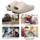 thumbnail image 5 of Zapatillas de almohada unisex Sandalias deslizantes de suela gruesa de secado rápido para mujeres y hombres, 5 of 9