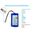 thumbnail image 3 of Batería de repuesto FIVO RVBAT850 3200 mAh 14,4 V/14,8 V para Shark, 3 of 8