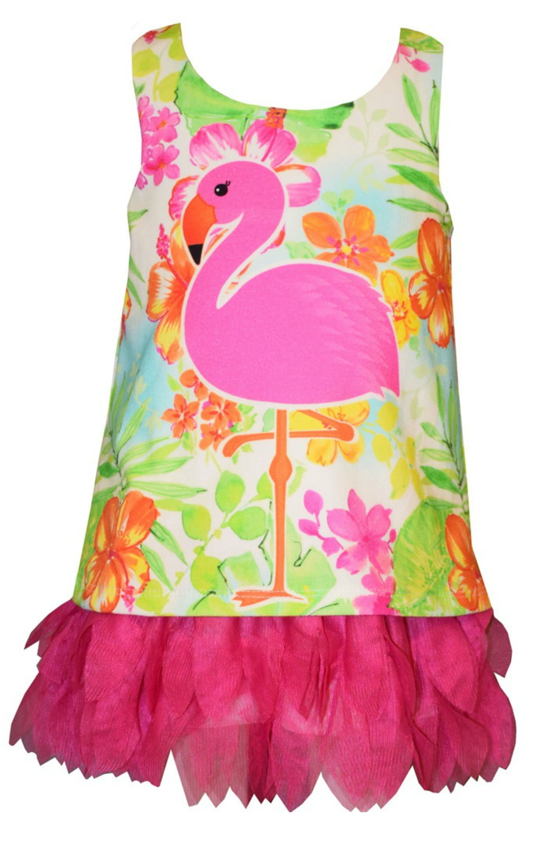 little girl tropical dress