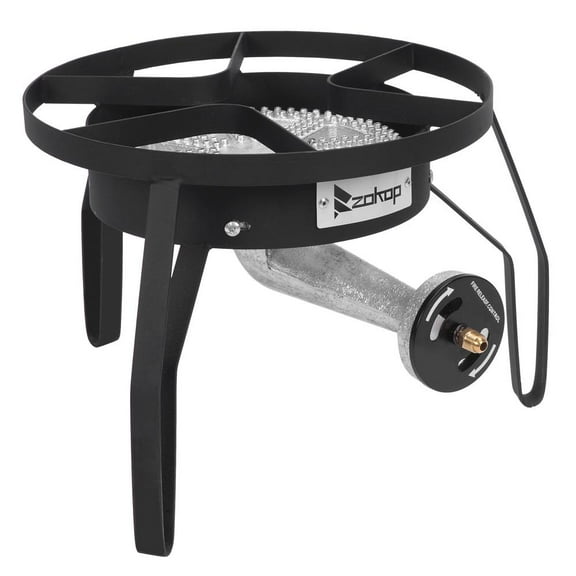 OverPatio 200,000BTU High-Pressure Round Single Propane Burner