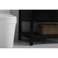 thumbnail image 5 of 42 inch Single Bathroom Vanity in Black with Backsplash, 5 of 8