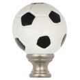 thumbnail image 3 of Westinghouse Lighting 1001300 Brushed Nickel Finish, Soccer Ball Finial/Pull Chain, 3 of 6