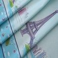 thumbnail image 2 of DPTALR Hot Air Balloon Curtain Tulle Window Voile Drape Valance 1 Panel Fabric, 2 of 7
