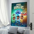 thumbnail image 3 of Spirit Rangers Cuadro decorativo colgante - Arte de pared - Póster enmarcado - Decoración de pared - Regalos para familia, amigos y aficionados 20*30 cm, 3 of 6