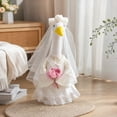 thumbnail image 4 of AZXY Wedding Porch Goose Outfit, 23‑Inch Goose Costume for Porch Goose, Goose Clothes for Cement Plastic Lawn Goose Statue, Goose Clothing Accessory, Wedding Decor for Yard Lawn Patio Garden Home, 4 of 7
