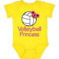 thumbnail image 3 of Inktastic Volleyball Butterfly Princess Girls Baby Bodysuit, 3 of 5