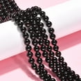 thumbnail image 4 of Natural Agate Beads Strands Dyed Round Black 8mm Hole: 1mm about 48pcs/strand 38cm, 4 of 6