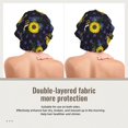 thumbnail image 2 of Naloa Sunflowers Adjustable Hair Bonnet for Sleeping, Hair Wrap Sleep Cap Turban for Women Men, Curly Straight Hair Long Large Braid Unisex, 2 of 6