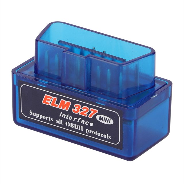 Viccilley Escáner Bluetooth Car - Mini BT OBD2 OBDII Escáner automático Herramienta de diagnóstico de automóvil V2.1 Escáner OBD para Dispositivos Android