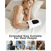BOKYAN Cordless Hand Massager with Heat and Compression, Warming Massage for Finger and Palm Comfort, Ideal Gift