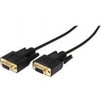 Tripp Lite 6ft Null Modem Serial DB9 RS232 Cable Adapter Gold F/F