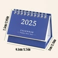 Dakaela Mini Desk Calendar 2025 Small Desktop Calendar For Home School