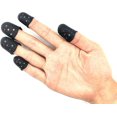 thumbnail image 4 of 10 Pcs Finger Tips, 4 Sizes Anti-slip And Reusable Silicone Fingertip Protector Guard Pads For Paper Sorting, Collating, 4 of 4