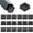50, variant on 10-Pack Tubing End Caps, 7/8 x Inch Plastic Square Hole Plugs Inserts for Chair Leg/Bar Stool/Fitness Equipment, Glides Fence Plug Floor Protectors