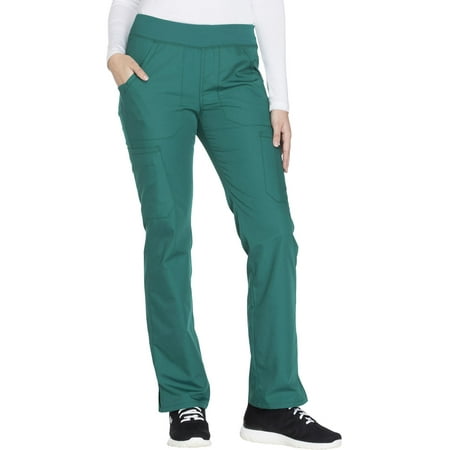 

Cherokee Workwear Originals Women s Scrubs Pant Mid Rise Straight Leg Pull-On Cargo WW210
