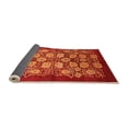 thumbnail image 2 of Ahgly Company Indoor Rectangle Oriental Orange Industrial Area Rugs, 4' x 6', 2 of 4