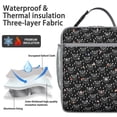 thumbnail image 2 of Bear Insulated Lunch Bag Box Men Reusable Lunch Tote Bag with Side Pocket Lunchbox Office Travel, 2 of 6
